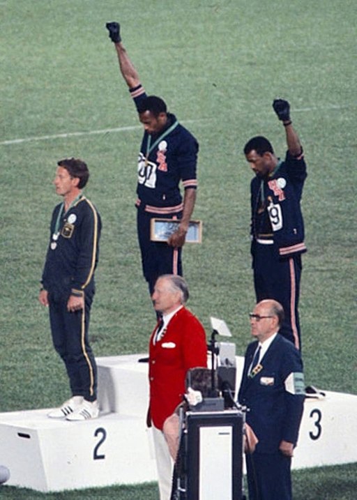 Puma suede podium at Olympics in Mexico